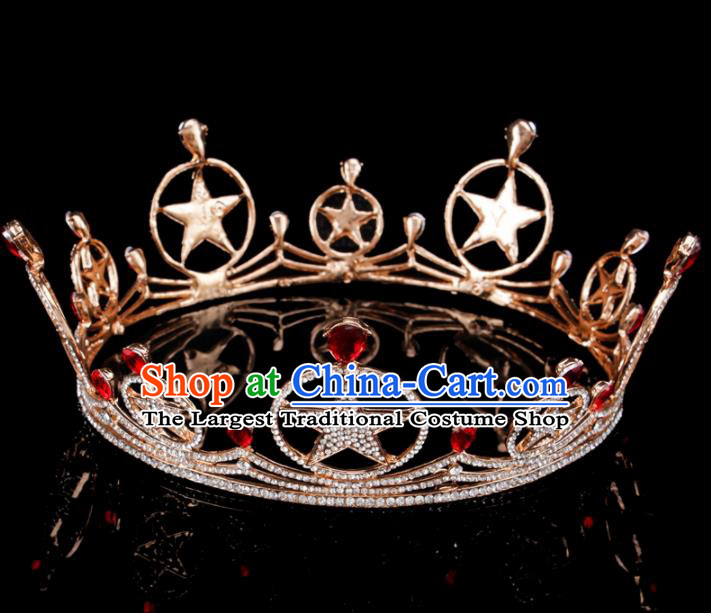 Top Grade Hair Jewelry Accessories Royal Crown Headwear Headdress for Women