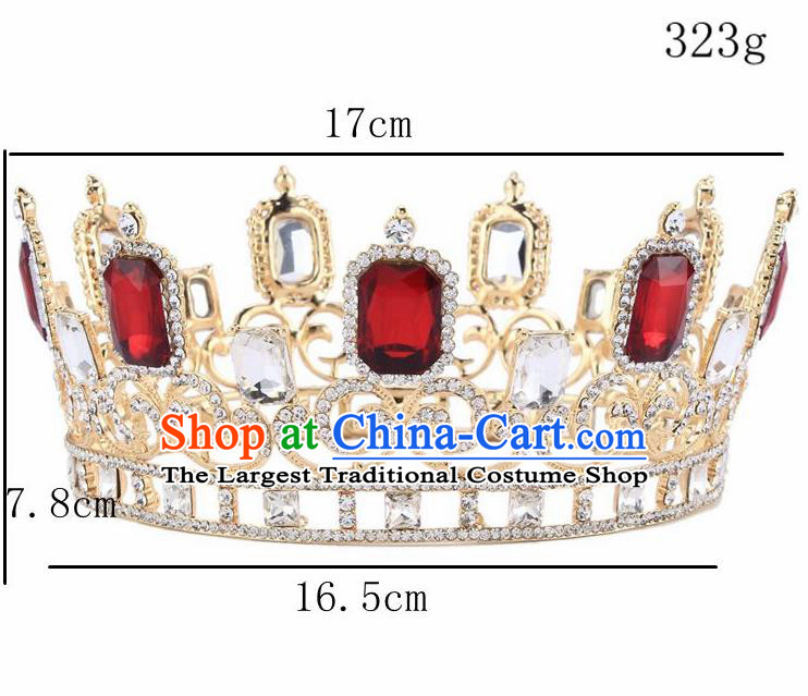 Top Grade Hair Jewelry Accessories Royal Crown Headwear Headdress for Women