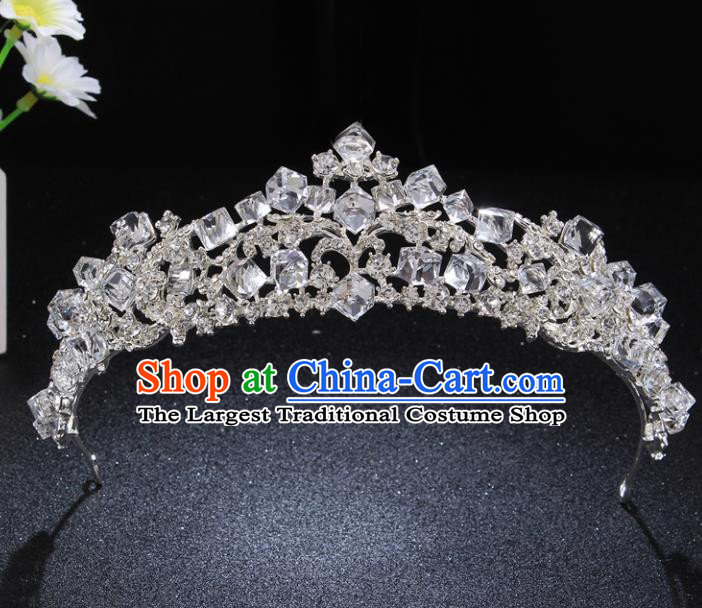 Top Grade Royal Crown Baroque Princess Retro Wedding Bride Hair Accessories for Women