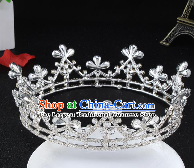 Top Grade Hair Jewelry Accessories Royal Crown Headwear Headdress for Women