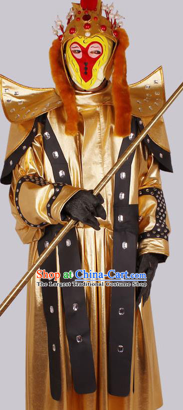 Traditional China Beijing Opera Costume Ancient Chinese Sichuan Opera Changing Faces Clothing and Hat