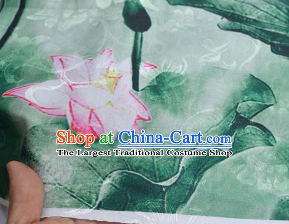 Chinese Traditional Flower Silk Fabric Brocade Embroidered Fabric Dress Material