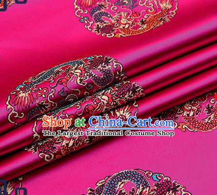 Chinese Traditional Flower Silk Fabric Brocade Embroidered Fabric Dress Material