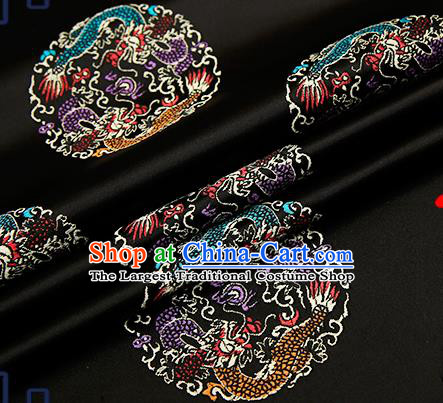 Chinese Traditional Flower Silk Fabric Brocade Embroidered Fabric Dress Material