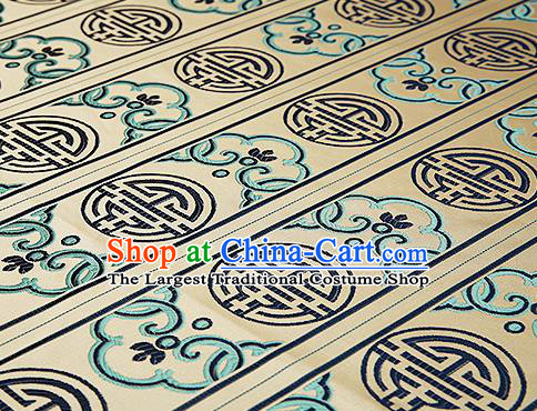 Chinese Traditional Flower Silk Fabric Brocade Embroidered Fabric Dress Material