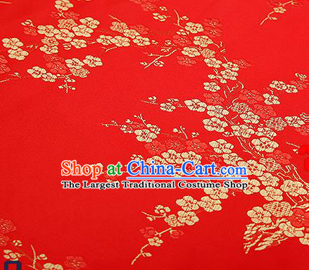 Chinese Traditional Flower Silk Fabric Brocade Embroidered Fabric Dress Material