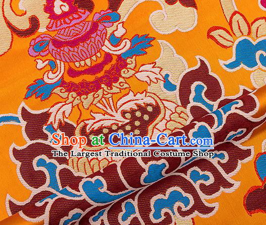 Chinese Traditional Flower Silk Fabric Brocade Embroidered Fabric Dress Material