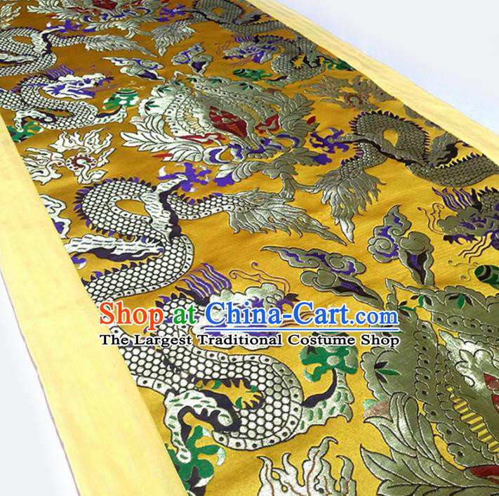 Chinese Traditional Flower Silk Fabric Brocade Embroidered Fabric Dress Material