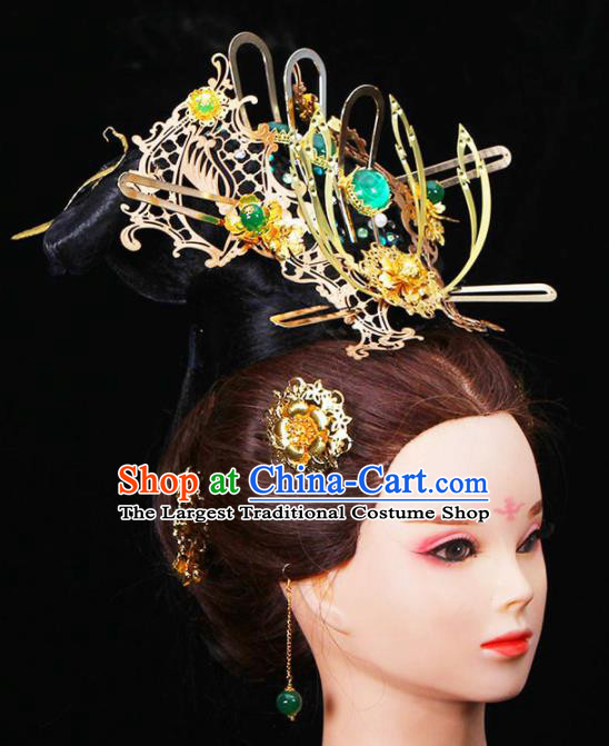 Chinese Ancient Style Hair Jewelry Accessories Hairpins Wigs Headdress for Women