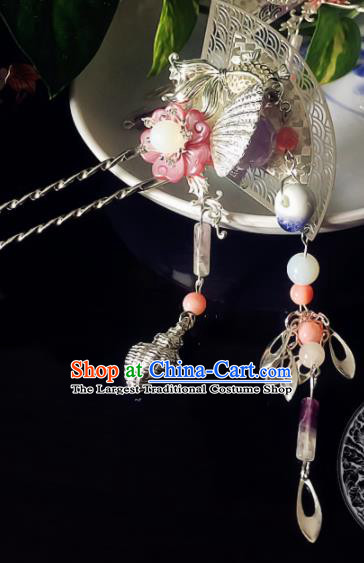 Chinese Ancient Style Hair Jewelry Accessories Cosplay Hairpins Headwear Headdress for Women