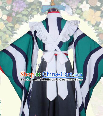 Top Grade Asian Cosplay Costumes Cartoon Characters Clothing Kimono Chinese Swordsman Hanfu Dress
