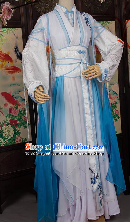 Chinese Traditional Cosplay Female Assassin Costumes Ancient Swordswoman Hanfu Dress for Women