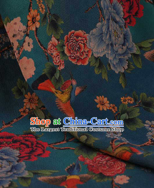 Chinese Traditional Silk Fabric Brocade Embroidered Fabric Dress Material Gambiered Canton Gauze