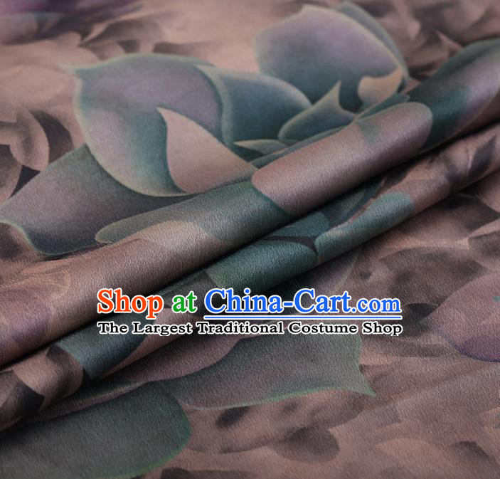 Chinese Traditional Silk Fabric Brocade Embroidered Fabric Dress Material Gambiered Canton Gauze