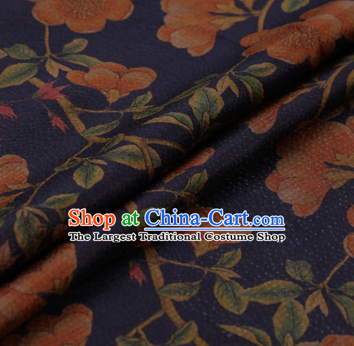 Chinese Traditional Silk Fabric Brocade Embroidered Fabric Dress Material Gambiered Canton Gauze