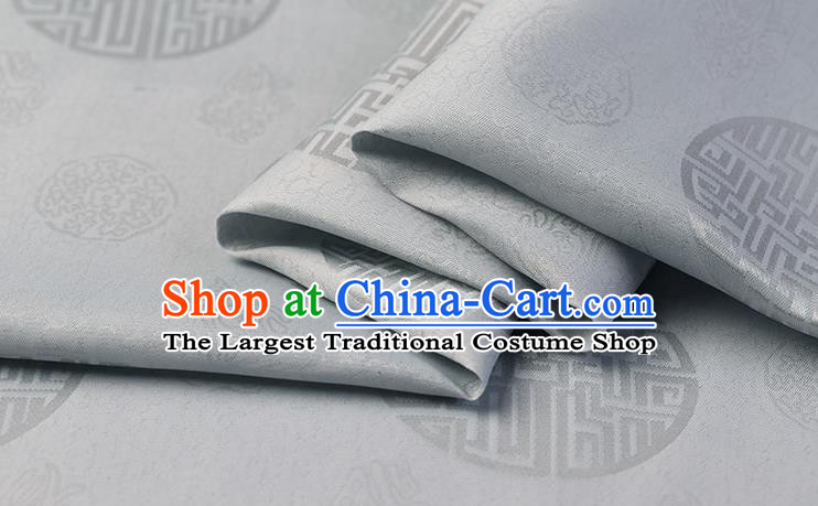 Chinese Traditional Silk Fabric Brocade Embroidered Fabric Dress Material Gambiered Canton Gauze
