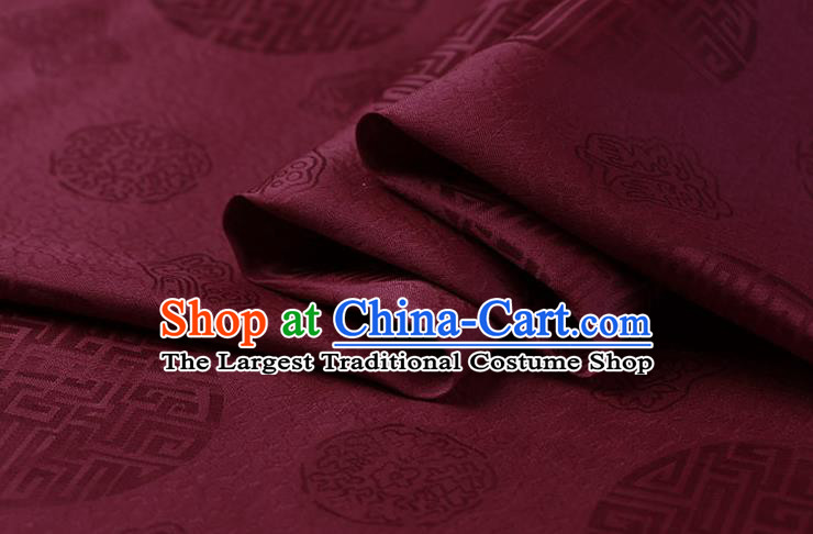 Chinese Traditional Silk Fabric Brocade Embroidered Fabric Dress Material Gambiered Canton Gauze