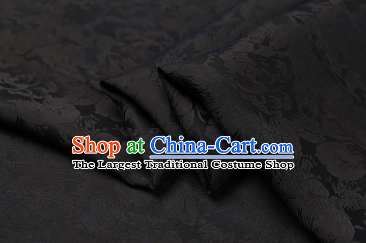 Chinese Traditional Silk Fabric Brocade Embroidered Fabric Dress Material Gambiered Canton Gauze