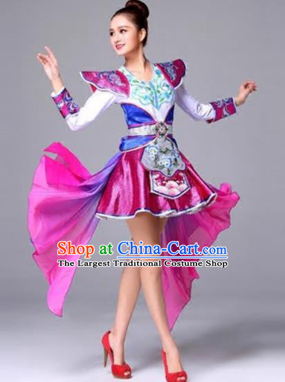 Traditional Chinese Fan Dance Folk Dance Costume Classical Yangko Dance Classical Dance Dress