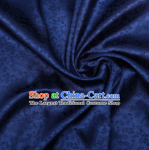 Chinese Traditional Flower Silk Fabric Brocade Embroidered Fabric Dress Material