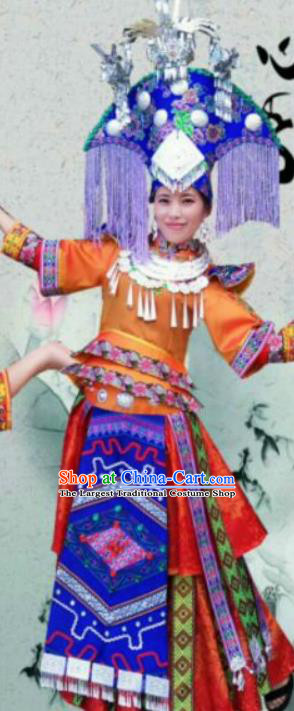Traditional Chinese Fan Dance Folk Dance Costume Classical Yangko Dance Classical Dance Dress Minority Clothing