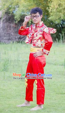 Traditional Chinese Fan Dance Folk Dance Costume Classical Yangko Dance Classical Dance Dress Minority Clothing