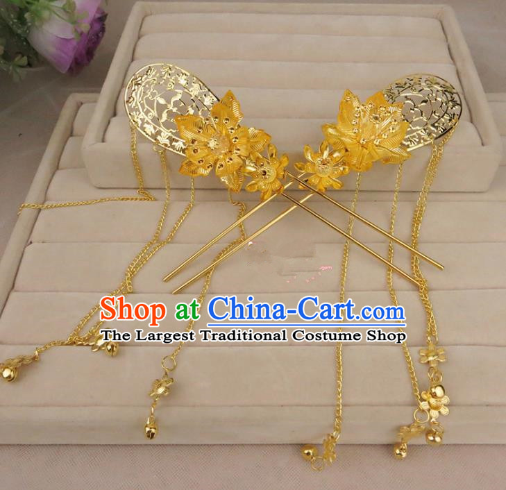 Chinese Ancient Style Hair Jewelry Accessories Cosplay Hairpins Headwear Headdress for Women