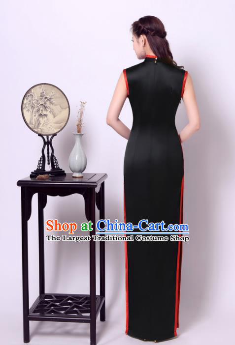 Top Grade Purple Veil Evening Dress Compere Costume Handmade Catwalks Angel Full Dress for Women