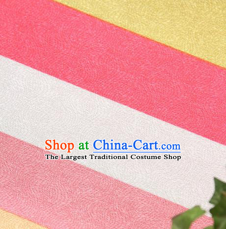 Asian Traditional Palace Style Drapery Chinese Royal Pattern Design Brocade Korean Hanbok Fabric Silk Fabric Material
