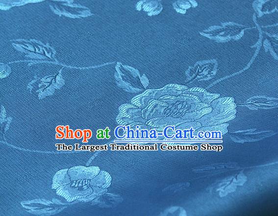 Asian Traditional Palace Drapery Korean Hanbok Royal Pattern Design Brocade Satin Fabric Chinese Tang Suit Silk Fabric Material