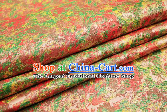 Chinese Traditional Flower Silk Fabric Brocade Embroidered Fabric Dress Material