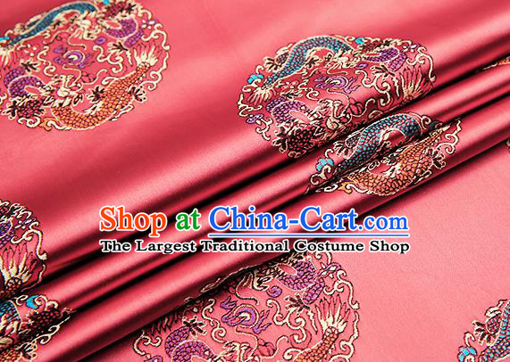 Chinese Traditional Flower Silk Fabric Brocade Embroidered Fabric Dress Material