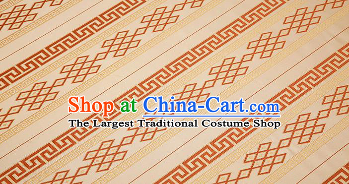 Chinese Traditional Flower Silk Fabric Brocade Embroidered Fabric Dress Material