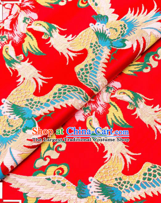 Chinese Traditional Flower Silk Fabric Brocade Embroidered Fabric Dress Material