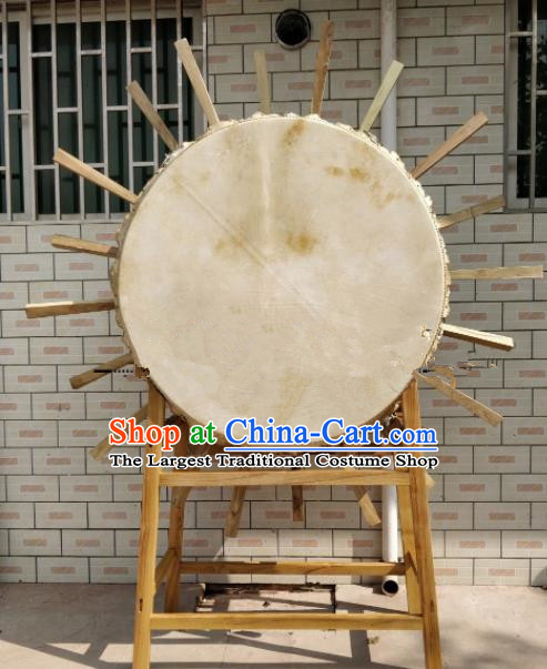 Chinese Traditional Lion Dance Drums Folk Dance Tupan Cowhide Drum