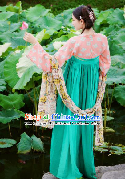 Chinese Ancient Palace Lady Hanfu Han Dynasty Imperial Concubine Queen Embroidered Historical Costumes