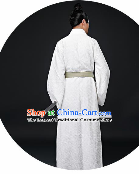 Chinese Ancient Young Swordsman Costume Han Dynasty Drama Knight Costumes for Men