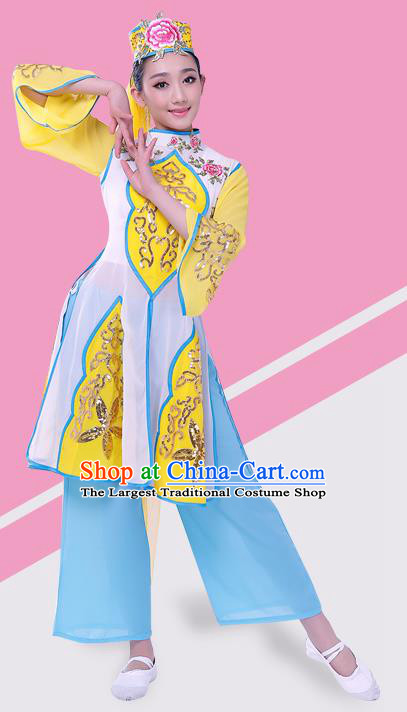 Chinese Traditional Hui Minority Dress Ethnic Folk Dance Costumes for Women