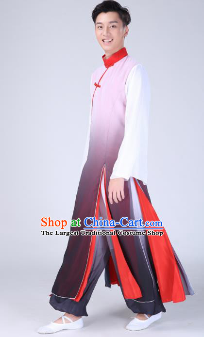 Chinese Traditional Folk Dance Clothing Classical Dance Costumes for Men