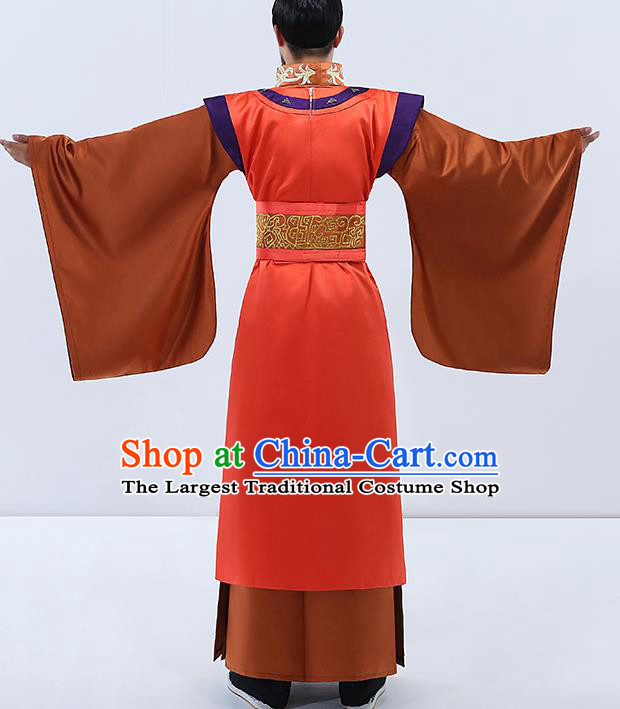 Traditional Chinese Tang Dynasty Emperor Costumes Ancient Drama Embroidered Imperial Robe for Women