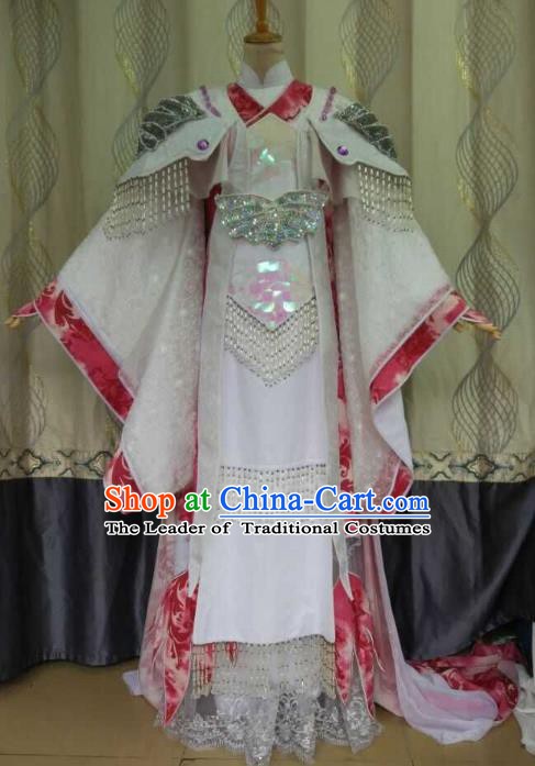 China Ancient Cosplay Tang Dynasty Palace Lady Costume Fairy Fancy Dress Traditional Hanfu Clothing for Women