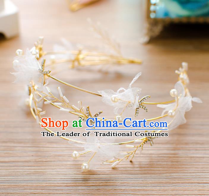 Chinese Hair Jewelry Accessories Xiuhe Suit Hairpins Headwear Headdress Hair Crown for Women