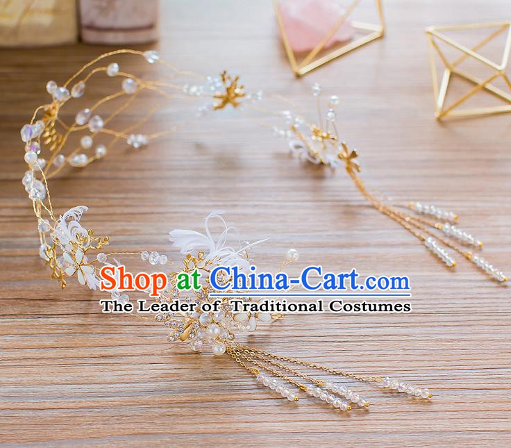 Chinese Hair Jewelry Accessories Xiuhe Suit Hairpins Headwear Headdress Hair Crown for Women