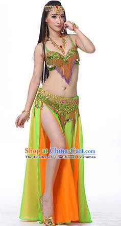 Traditional Asian Indian Belly Dance Costume Stage Performance India National Dance Dress Accessories Belts for Women