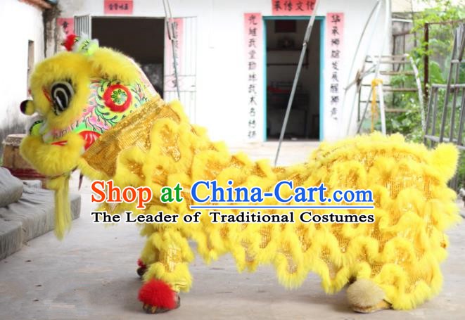 Professional Lion Dance Jongs Lion Dancing Zhuang Instrument Pieces Set Dragon Dance Costume Drum