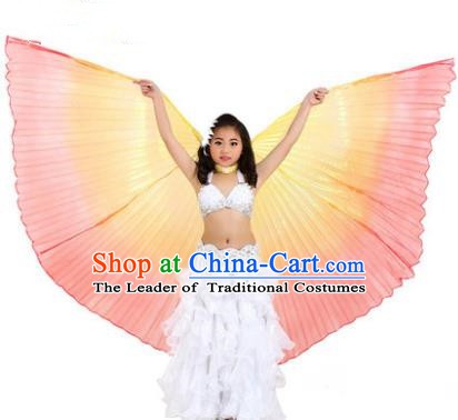 Traditional Indian Children Performance Oriental Dance White Dress Belly Dance Costume for Kids