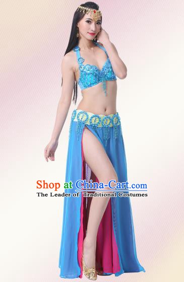 Traditional Asian Indian Belly Dance Costume Stage Performance India National Dance Dress Accessories Belts for Women