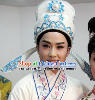 Traditional Chinese Beijing Opera Young Men Hats Peking Opera Niche Headwear