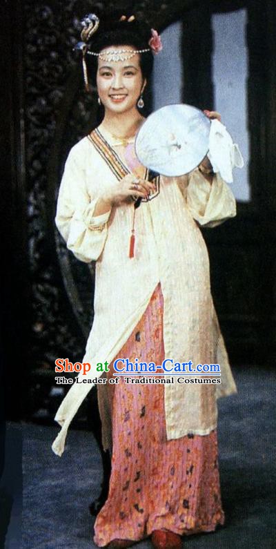 Chinese Ancient Qing Dynasty Dowager Wang Xifeng Dress Replica Costumes for Women
