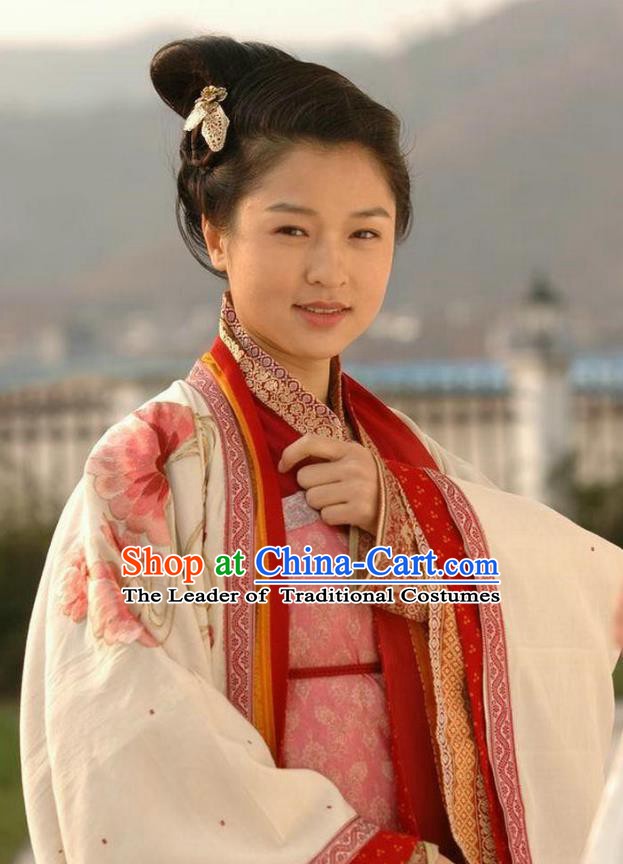 Ancient Chinese Song Dynasty General Yang Five Daughter-in-law Swordswoman Replica Costume for Women